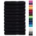 "Asciugamani Premium ""SOLUND"" 25 pz Nero 100x200 cm 550 gsm" - Foto miniatura 3