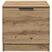 Armadietto per letto 2 pcs rovere artigianale 40 x 39 x 40 cm - Foto miniatura 7