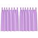 Tende con tende 2 pcs Viola Poliestere - Foto miniatura 1