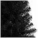 Albero Di Natale Artificiale Sottile Con Base Nero 180 Cm Pvc - Foto miniatura 5