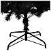 Albero Di Natale Artificiale Sottile Con Base Nero 180 Cm Pvc - Foto miniatura 6