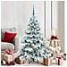 Albero di Natale artificiale con 150 LED Bianco 150 cm PE e PVC - Foto miniatura 2