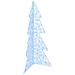 Albero di Natale con 160 LED Bianco Freddo 150 cm Acrilico - Foto miniatura 1
