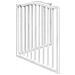 Cancello per Cani Pieghevole 2 Pannelli Bianco 160 cm Pioppo - Foto miniatura 5