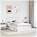 Struttura del letto Bianco 120 x 200 cm Pino massello - Foto miniatura 3