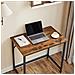 Scrivania rustica per computer per ufficio domestico - LWD038B01 - Foto miniatura 4