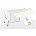 Tenda Da Sole Motorizzata Semi-cassonata Fazzio 5m X 3m Bianca Con Telo Beige - Foto miniatura 4
