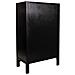 Armadio In Legno Nero 108x56x188h - Foto miniatura 4