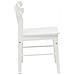 Sedia da pranzo 2 pcs Bianco Legno di gomma solido - Foto miniatura 6