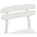 Sedia da pranzo 2 pcs Bianco Legno di gomma solido - Foto miniatura 9