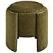 Walsdorf - Pouf Rotondo In Chenille Verde Ø42x44 Cm - Foto miniatura 2