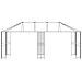 Struttura Gazebo 6 x 3 m Nero Acciaio - Foto miniatura 4