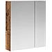 Mobiletto per specchio da bagno Legno vecchio 60 x 14,5 x 70 cm - Foto miniatura 1
