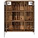 Mobiletto per specchio da bagno Legno vecchio 60 x 14,5 x 70 cm - Foto miniatura 6