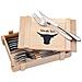 Wmf 1280239990 Set Di Posate 12 Pz Acciaio Inox (wmf Steakbesteck 12-teilig In Holzkist) - Foto miniatura 3