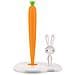 Portarotolo Cucina Bunny Carot Verde Plastica - Foto miniatura 1