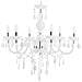 Lampadario Candeliere Bianco Kalang L - Foto miniatura 25