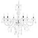 Lampadario Candeliere Bianco Kalang L - Foto miniatura 1