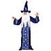 Costume Da Mago Blu Con Stelle Bambino - Taglia: 11 - 13 Anni (158 Cm)  - Foto miniatura 1