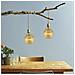 Lampadina Maxi Curved Home, Decorativa, Con Filamento Scritta """"home"""", Casa, Oro In Vetro, 12,5 X 12,5 X 17,5 Cm, 1 X E27, 5w, 250lm, 2000k, 240v - Foto miniatura 4