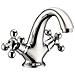 Miscelatore per Lavabo a 2 Maniglie ELK Cromato - Foto miniatura 2