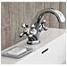 Miscelatore per Lavabo a 2 Maniglie ELK Cromato - Foto miniatura 3