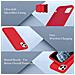 Custodia Compatibile Con Apple Iphone 11 Pro 5.8 In Liquid Rosso - Coperchio Protettivo In Silicone Tpu Flessibile - Foto miniatura 8
