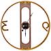 Orologio Da Parete Ø 50 Cm In Legno Chiaro Mulhouse - Foto miniatura 6