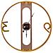 Orologio Da Parete Ø 50 Cm In Legno Chiaro Mulhouse - Foto miniatura 7