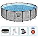 Piscina Power Steel Rotonda 488x122 Cm - Foto miniatura 1