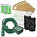 Sacchetti Folletto Vk 131 Vk 130 Microfibra 12pz + 20 Profumi + Filtri Cavo 10m Compatibili - Foto miniatura 1