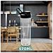 Bl510 Mini Frullatore Elettrico 500w | Sports Blender Con Borraccia Da 570ml Senza Bpa | Frullatore Potente Con Lame In Acciaio | Bottiglia Con Coperchio | Mixer Per Smoothie E Frullati - Foto miniatura 7