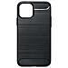 Custodia B-case Tpu Silicone Cover Case Per Poco C40 Carbon Metal Black - Foto miniatura 2