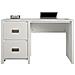 Monarch Hill Scrivania A Piedistallo Con 2 Cassetti In Mdf Bianco - Foto miniatura 2