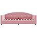 Letto Da Giorno Rosa 80x200 Cm In Velluto - Foto miniatura 2