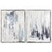Quadro 60 X 3,5 X 80 Cm Astratto 60 X 3 X 80 Cm Città (2 Unità) - Foto miniatura 1