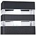 Lampada Da Parete Moderna Da Esterno Alluminio Nero 2 Luci E27 60w Ip54 - Foto miniatura 2