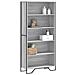Libreria Grigio Sonoma 80x31x169 Cm In Truciolato - Foto miniatura 1