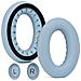 Cuscinetti Auricolari Per Bose Qc45 Qc35 Quietcomfort 45 Lightblue - Foto miniatura 3