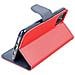 Custodia A Libro Book Cover Case Per Apple Iphone 16 Pro Red-navy - Foto miniatura 5