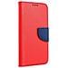 Custodia A Libro Book Cover Case Per Apple Iphone 16 Pro Red-navy - Foto miniatura 1