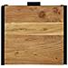 comodino  40x35x50 cm in legno massello di acacia - Foto miniatura 7