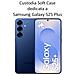 Custodia Tpu Silicone Cover Soft-case Per Samsung Galaxy S25 Plus Sm-s936 Blu - Foto miniatura 2