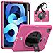 Custodia Per Ipad 6/5 9.7” Con Supporto E Tracolla Rosa - Foto miniatura 1