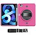 Custodia Per Ipad 6/5 9.7” Con Supporto E Tracolla Rosa - Foto miniatura 3