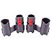 Supporto Estensione Porta Accessori Aspirapolvere - Organizzatore (paio) Compatibile Con Dyson V7, V8, V11, V12, V15 - Foto miniatura 2