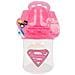 Biberon Per Neonati 150 Ml Supergirl Con Tettarella In Silicone Senza Bpa, Rosa - Foto miniatura 5