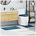 Tappeto da bagno 3 pcs Blu 50 x 50 cm Polipropilene - Foto miniatura 9