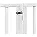 Cancello Cani Porta Pieghevole Bianco 6 Pannelli 480 cm Pioppo - Foto miniatura 7