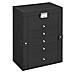 Portagioie con specchio, elegante design nero - JBC152B01 - Foto miniatura 1